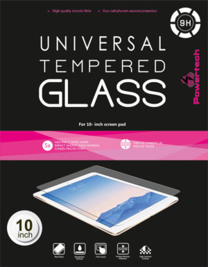 POWERTECH PT-392 | POWERTECH Tempered Glass 9H(0.33MM) - Universal 11.5 Screen Pad