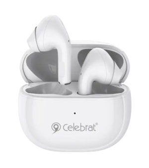 CELEBRAT W31-WH | CELEBRAT earphones με θήκη φόρτισης W31, True Wireless, λευκά
