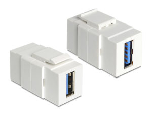 POWERTECH CAB-N152 | POWERTECH USB 3.0 adapter CAB-N152 για patch panel, λευκό