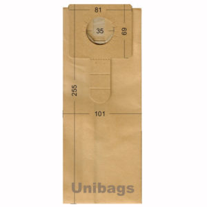 Unibags 1320 5τμχ | Σακούλες Σκούπας DELONGHI Χάρτινες