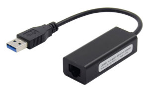 Αντάπτορας USB 3.0 σε RJ45 ST735, 1000Mbps, RTL8153, μαύρος