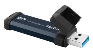 SILICON POWER USB Flash Drive MS60, 500GB, 600/500MBps, μπλε
