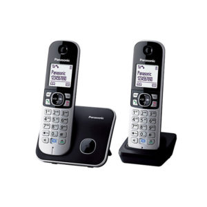 Ασύρματο Τηλέφωνο Panasonic KX-TG6812GB Black (KX-TG6812GB)