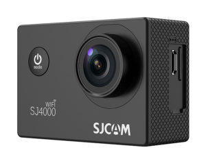 SJCAM action camera SJ4000-WIFI, 2 LCD, 4K, 12MP, αδιάβροχη, μαύρη