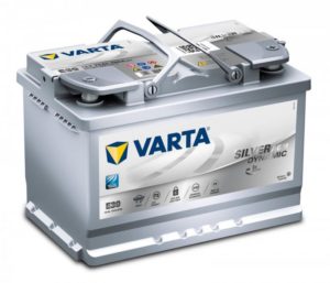 VARTA AGM A7 70AH-760A Silver dynamic Start-Stop