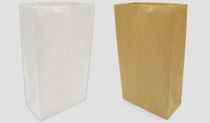 Χάρτινο σακουλάκι χωρίς χεράκια 9x18X6εκ, 50τμχ.