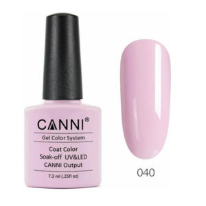 Canni Soak Off Uv/Led 040 Soft Pink - 7.3ml