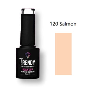 Ημιμόνιμο Βερνίκι Trendy Soak Off No120 Salmon 6ml