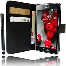 LG G3 θήκη πορτοφόλι & stand