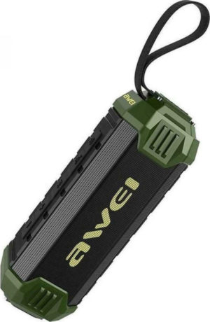 Awei Y280 Ηχείο Bluetooth 16W με Ραδιόφωνο και 12 ώρες Λειτουργίας Green