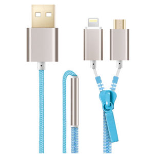 Zipper cable 2 in 1 CL-99 1 μ.