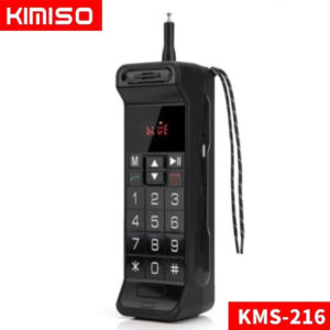 Ασύρματο Φορητό KIMISO KMS-216 Wireless Speaker 5W Support USB / TF / FM Black