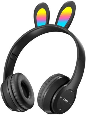 Rabbit Ear Headset Bluetooth B12 Μαύρο
