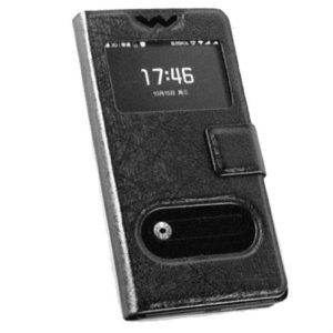Nokia Lumia 950XL θήκη call display & stand Μαύρο