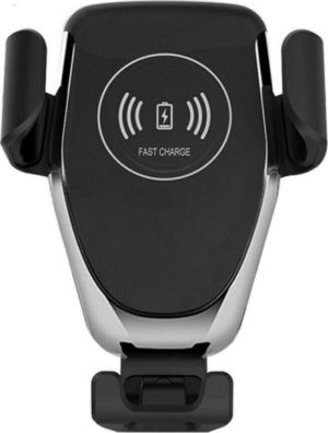 Oem Wireless Car Charger Magnetic Vent Mount με Μαγνήτη και Ασύρματη Φόρτιση Αυτοκινήτου Μαύρο