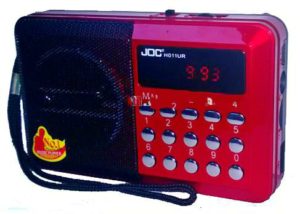 JOC H011 Ραδιόφωνο ψηφιακό 3W Επαναφορτιζόμενο με αναπαραγωγή mp3 από sd & usb