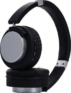 SY-BT1603 Bluetooth Wireless Bass Stereo Headset - Black/Silver