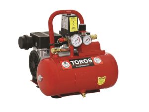 TOROS - Αεροσυμπιεστής oil free silent (χαμηλού θορύβου) 6ltr 40150