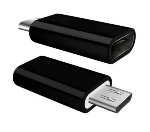 POWERTECH αντάπτορας Micro USB σε USB-C θηλυκό CAB-UC020, OTG, μαύρος CAB-UC020