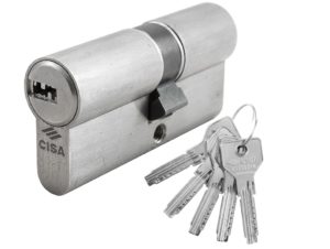 Cisa - Κύλινδρος Υψηλής Ασφαλείας 70mm 35/35 με 5 κλειδιά OE300-13 Ασημί 23869