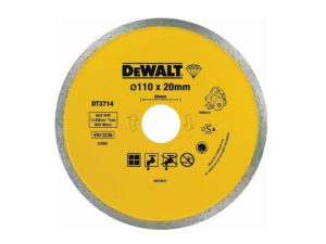 DEWALT - Διαμαντόδισκος Κοπής Πλακιδίων 110x20x1.6mm DT3714