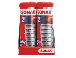 Sonax - Πανί μικροϊνών για τα αμάξωμα & το γυάλισμα (σετ 2 τεμ.) 416241