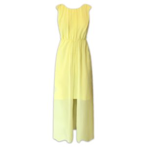 Κίτρινο μακρύ φόρεμα Rinascimento - Κίτρινο, S