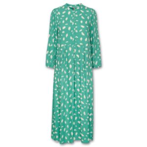 Μακρύ βισκόζ φόρεμα Assa Culture - Πράσινο, L