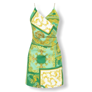 Μίνι φόρεμα Rinascimento - S, Πράσινο