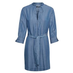 Τζιν φόρεμα με 3/4 μανίκια Dariana Soaked in Luxury - Μπλε, L