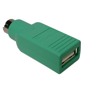 USB to PS/2 Adapter - Perfect for USB Mouse/Keyboard to PS/2 Por