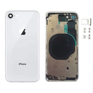 Καλυμμα Μπαταριας Για Apple iPhone 8 Ασπρο Με Frame Grade A