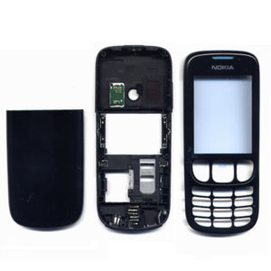 Προσοψη Για Nokia 6303 Classic Μαυρη OEM Full Με Πλαστικα Κουμπακια Και Ταπες