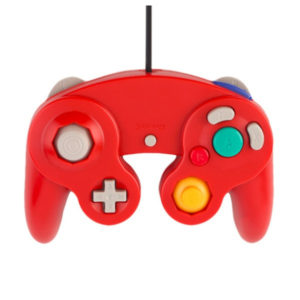 Controller Wired for the GameCube and Wii, Red