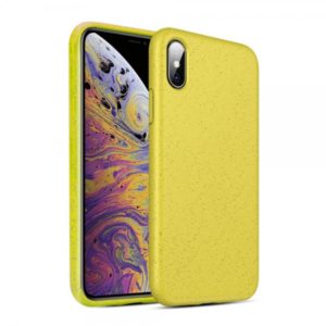 FOREVER BIOIO CASE IPHONE XS MAX yellow backcover