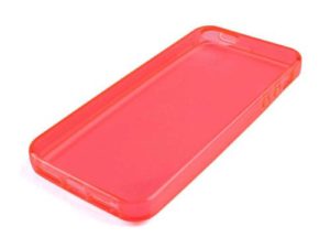 Reekin case for iPhone 5/5S - Glossy IC-006 (orange-transparent)