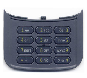 Πληκτρολογιο Για Nokia N86 Μαυρο OR Αριθμητικο Κατω (9796580)