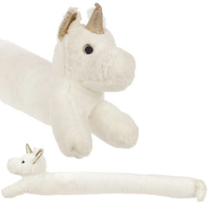 Cute White Unicorn Draught Excluder