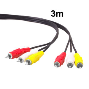 RCA AV Cable Length: 3m