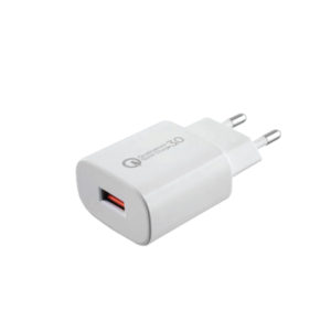 Universal USB 3.0 Fast Travel Wall Charger LTC14 QC 3.0 4000mA 21W Λευκό Lime ( 74480 )