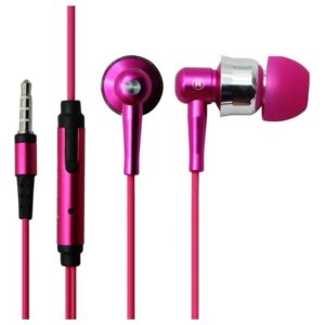 Headphones Ovleng IP670 for smartphone with a microphone,Pink- 20276