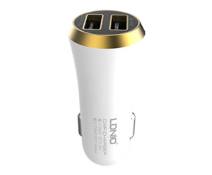 Car charger LDNIO DL-C27 DC12-24V 5V/3,4A, Universal, 2 х USB, without cable - 14273