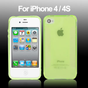 TPU Case Light Green (iPhone 4 / 4S)