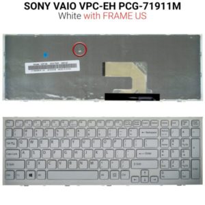 Πληκτρολόγιο SONY VAIO VPC-EH PCG-71911M FRAME US