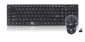 Combo mouse and keyboard, Wireless, Fantech WK-891, Black - 6050