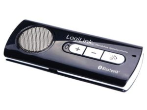LogiLink Bluetooth Handsfree Speakerphone for car (BT0014) black-silver