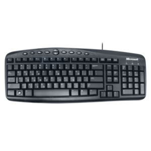 Multimedia Keyboard, Microsoft Wired 500, PS2, Greek Layout, Black - 6078
