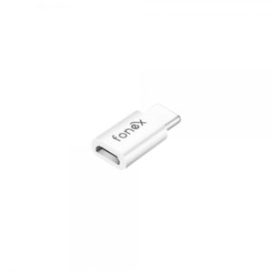 FONEX ADAPTER MICRO USB TO TYPE C white