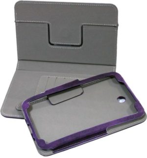 Case No brand for Samsung T210 Tab3 7'', Purple - 14545