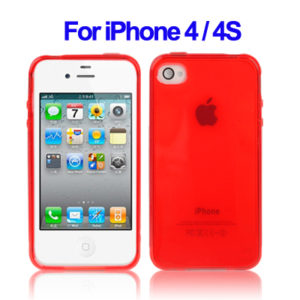 TPU Case RED (iPhone 4 / 4S)